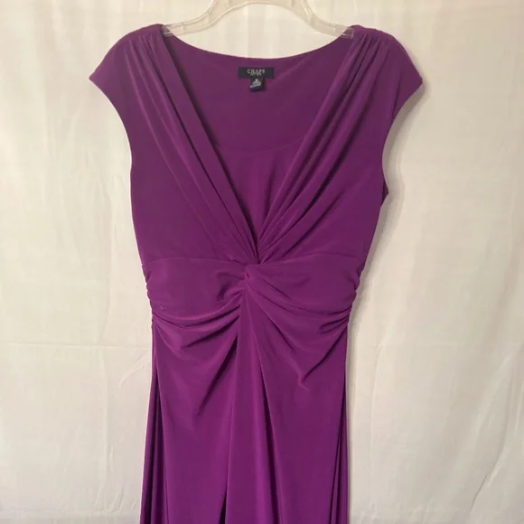 chaps purple dress Chaps | Dresses | Purple Chaps Midi Dress